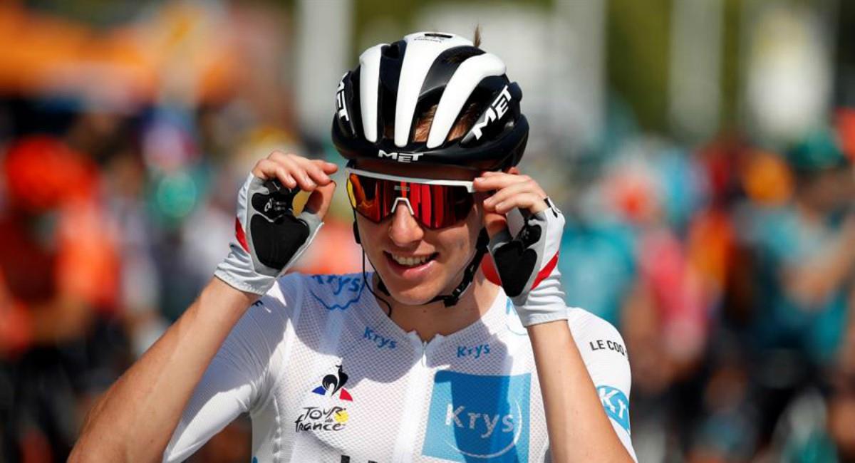 Pogcar gana la etapa 20 del Tour de Francia. Foto: EFE