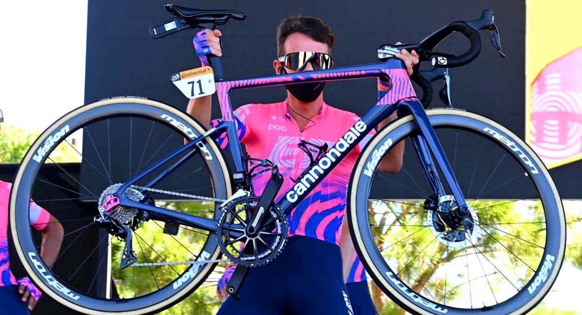 Rigoberto Urán ocupó el octavo puesto en el Tour de Francia 2020. Foto: Twitter / @UranRigoberto