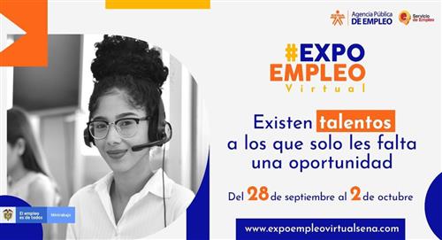 Atención: ofertas laborales en ExpoEmpleo Virtual SENA 2020