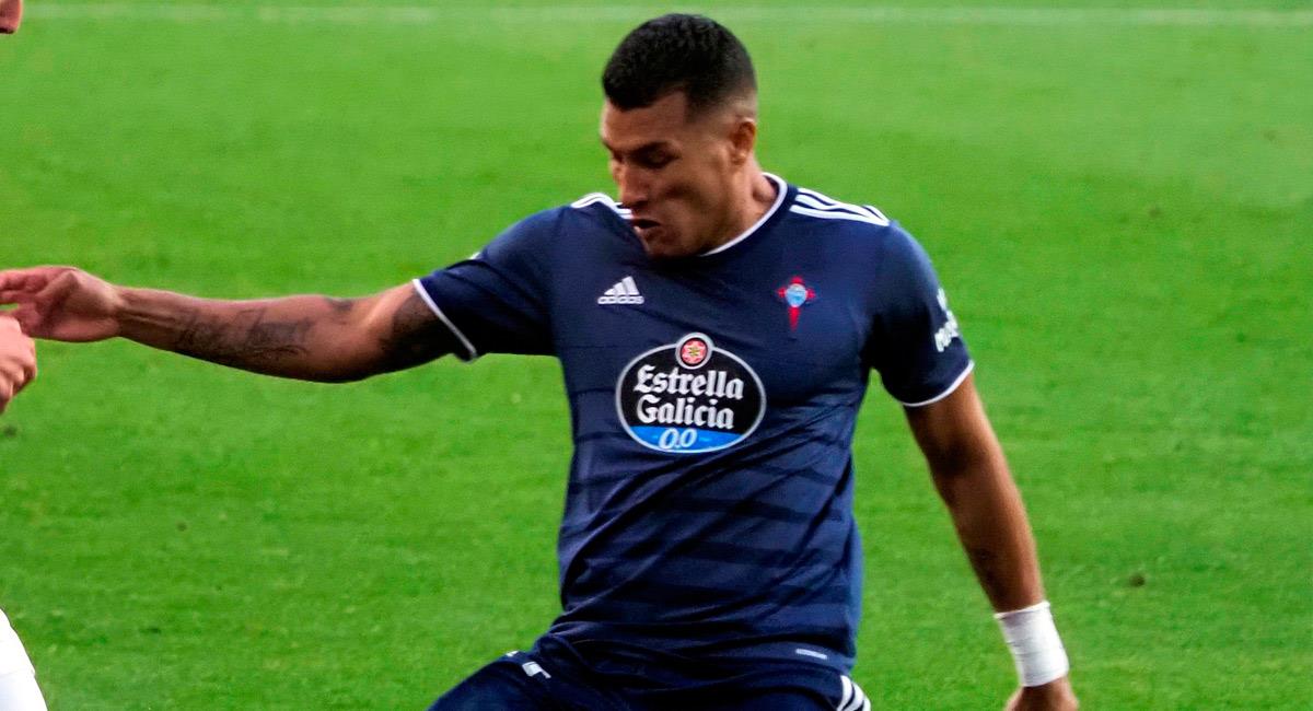 Jeison Murillo, jugador colombiano en Celta de Vigo. Foto: EFE