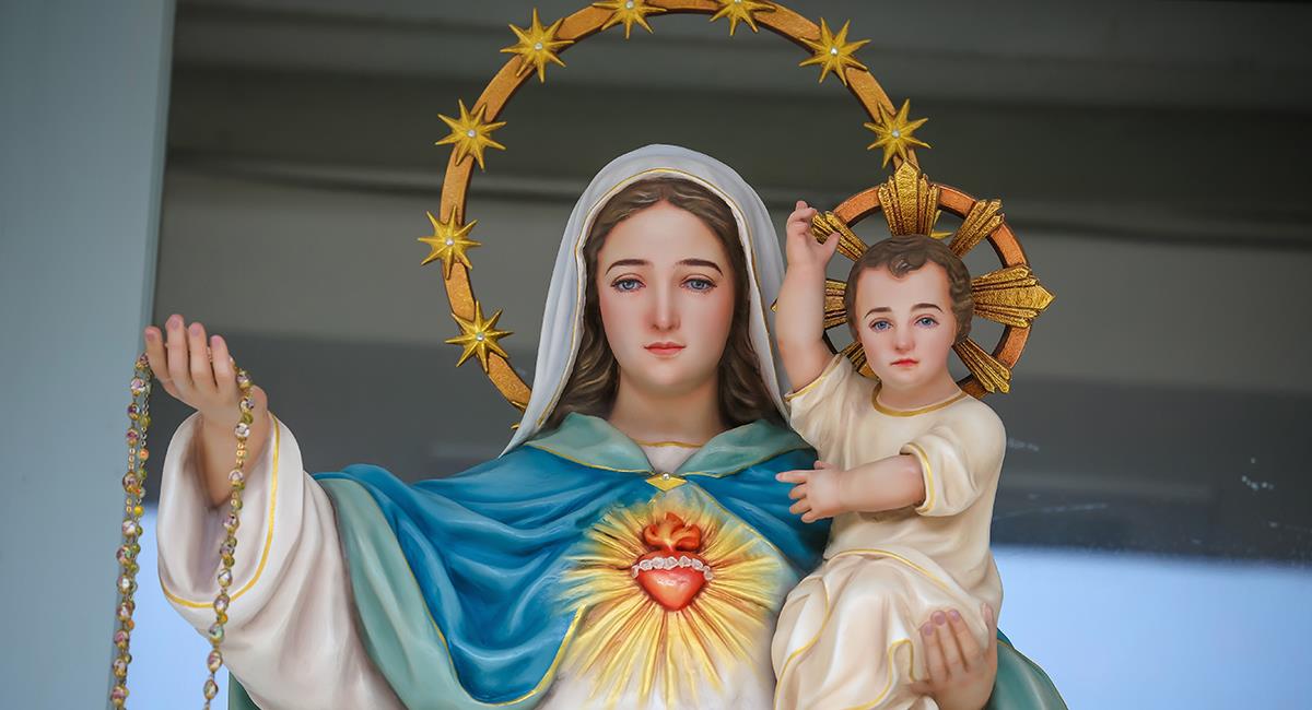 Oración la Virgen Rosario para pedir por tu salud