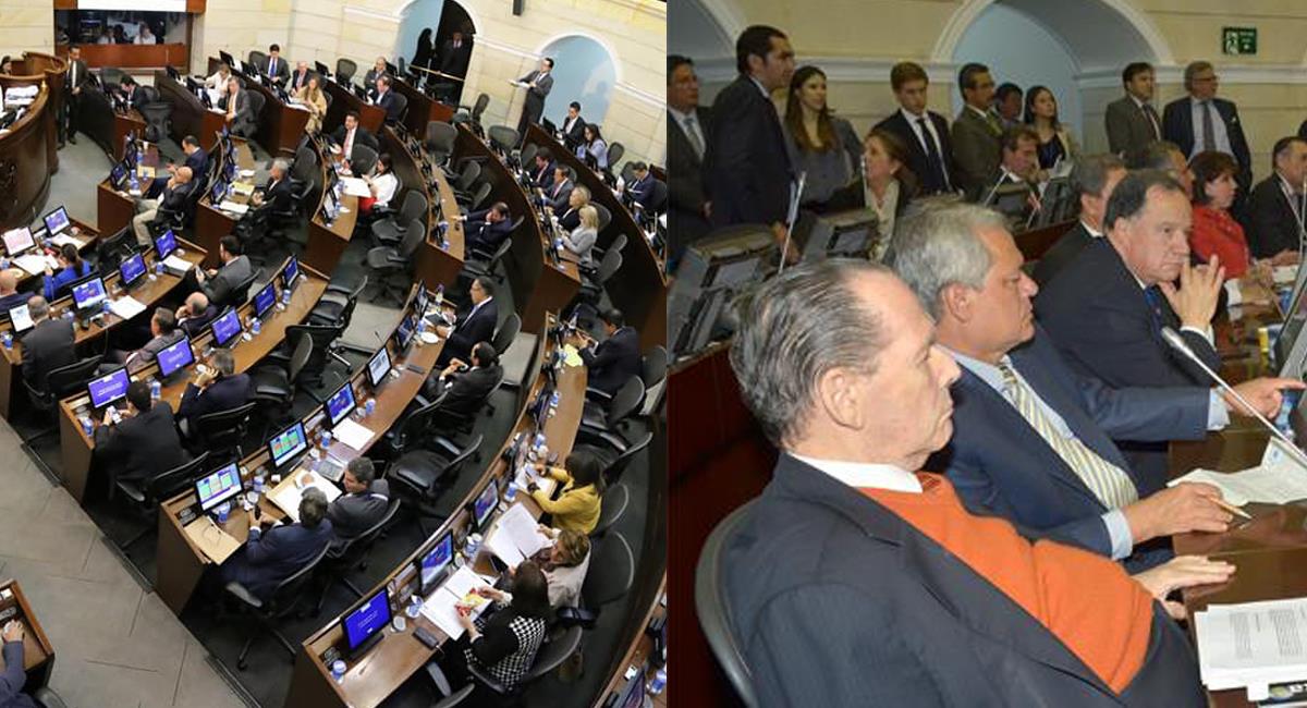 La reforma política pretende aumentar a 120 el número de curules en el Senado de la República. Foto: Facebook Senado Colombia