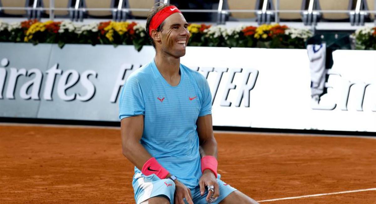 Rafael Nadal campeón de Roland Garros. Foto: EFE