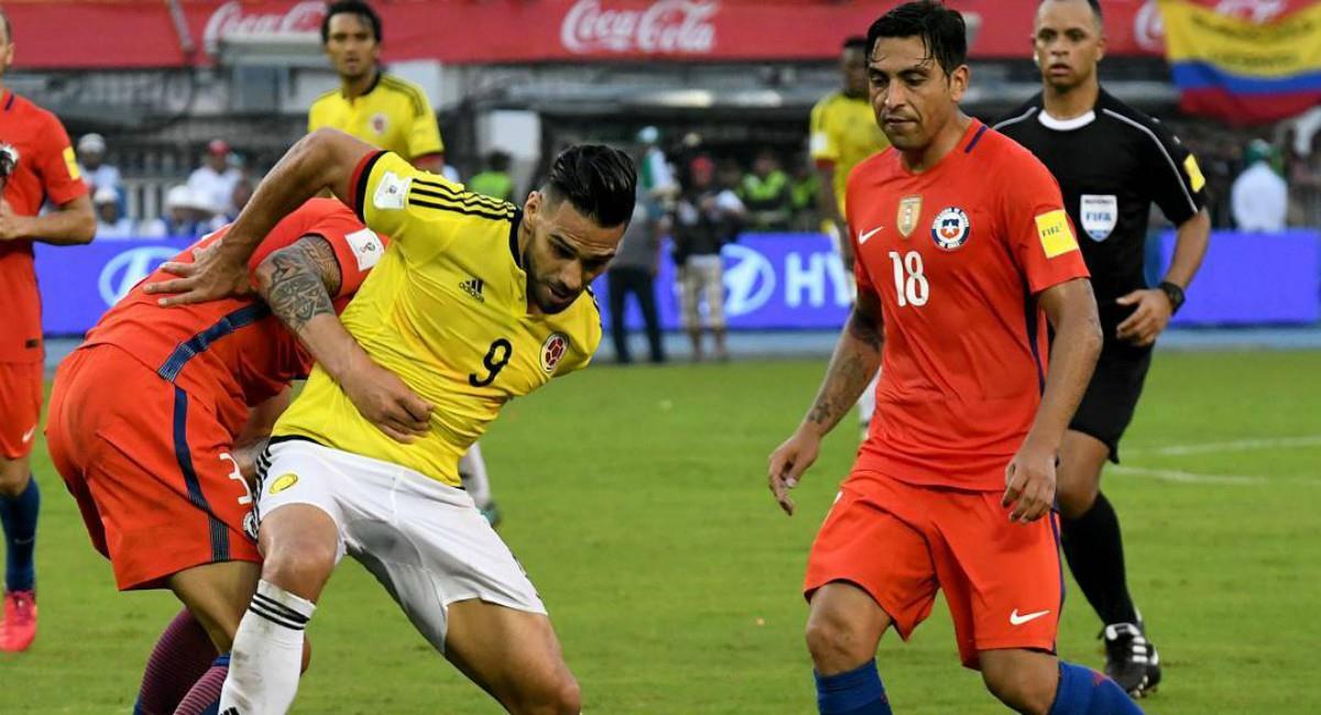 Partido De Chile - Colombia Igualo 2 2 Con Chile Con Gol ...