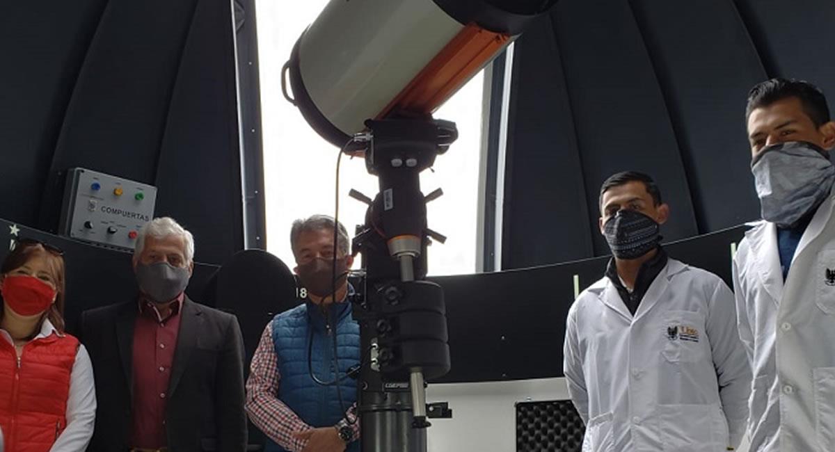 Este sería el primer Observatorio Astronómico de Boyacá. Foto: Twitter @Universidaduptc
