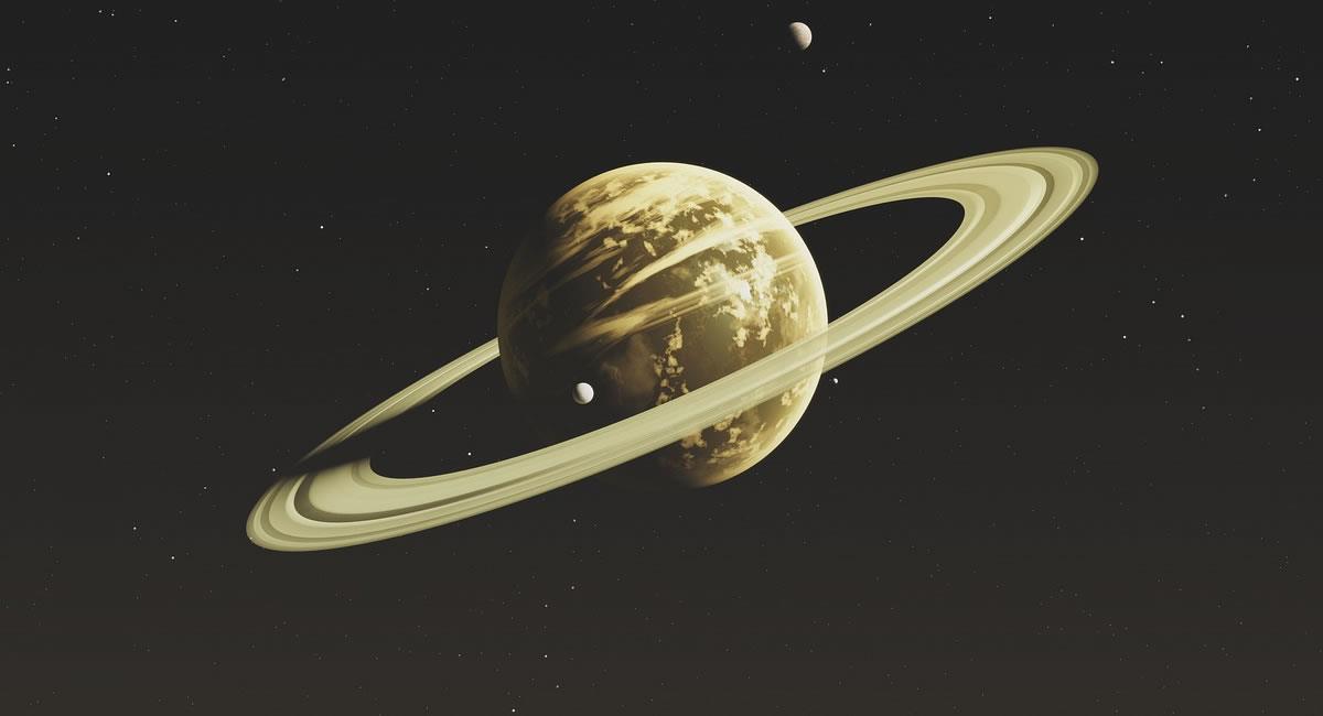 El sexto planeta del Sistema Solar, atraviesa por fenómenos atmosféricos. Foto: Pixabay