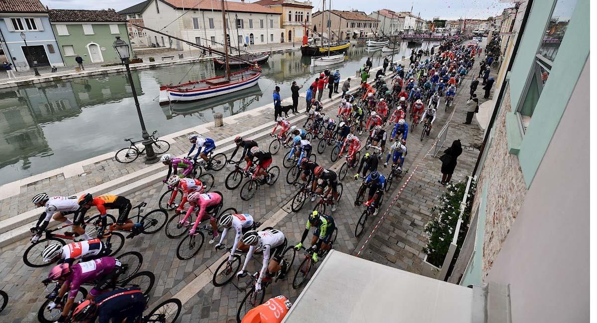 Así fue la salida de la duodécima etapa el Giro de Italia. Foto: EFE