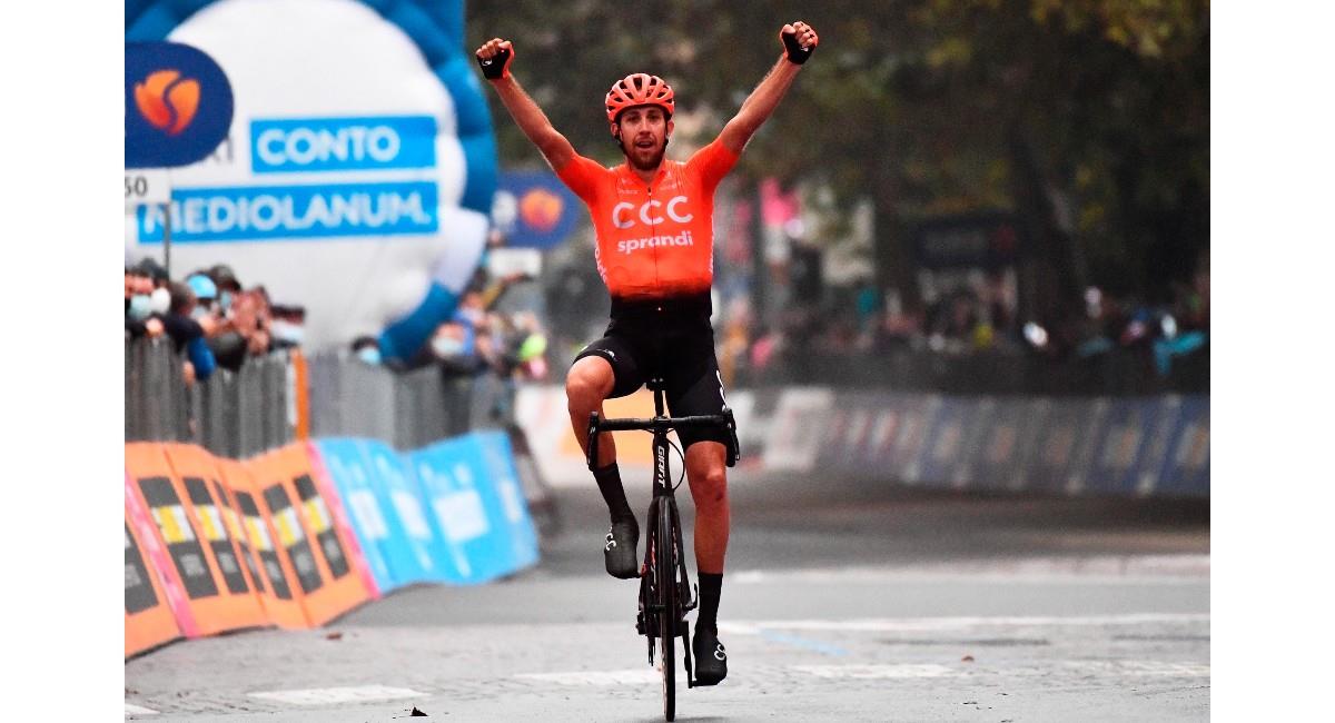Josef Cerny se llevó la etapa 19 del Giro de Italia. Foto: EFE