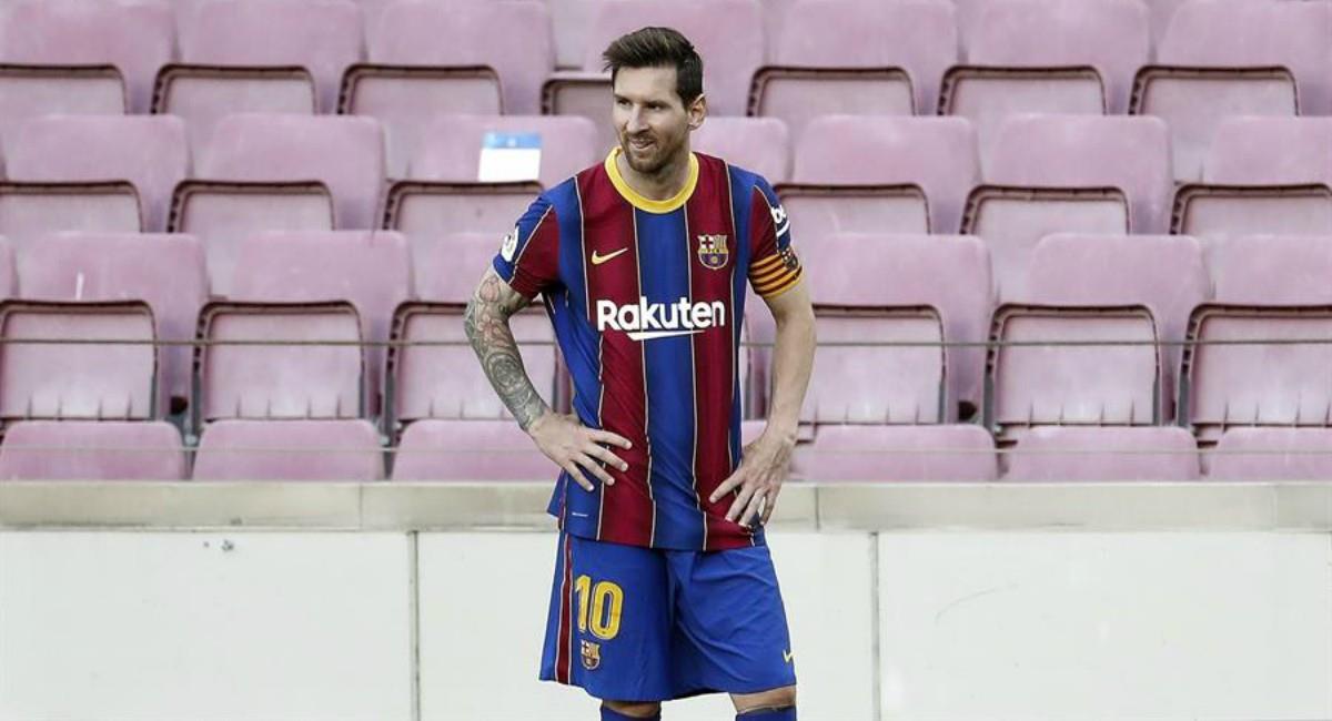 La mala racha de Messi. Foto: EFE