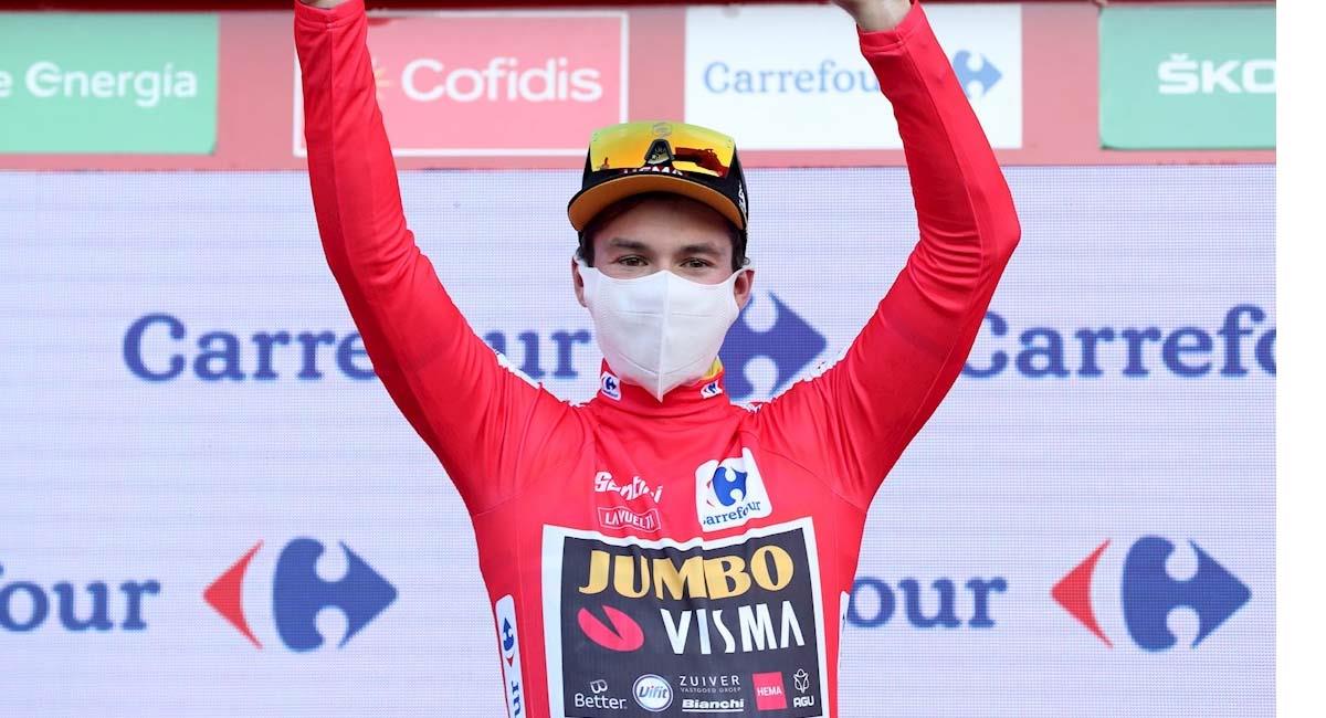 Primoz Roglic, nuevo líder de La Vuelta a España. Foto: EFE