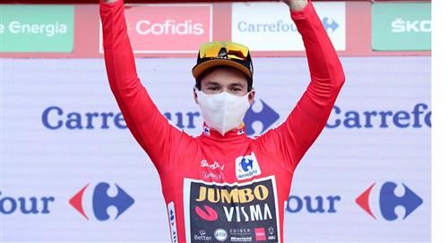 Primoz Roglic se quedó con la etapa 13 de La Vuelta a España