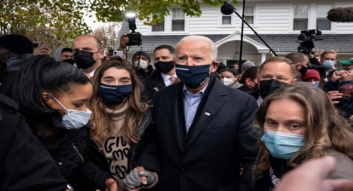 Joe Biden, natural de Pensilvania espera que allí pueda obtener los 20 votos del Colegio Electoral en juego. Foto: Facebook Expansión