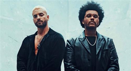 Maluma y The Weeknd se unen en el sorpresivo remix oficial de 'Hawái' 