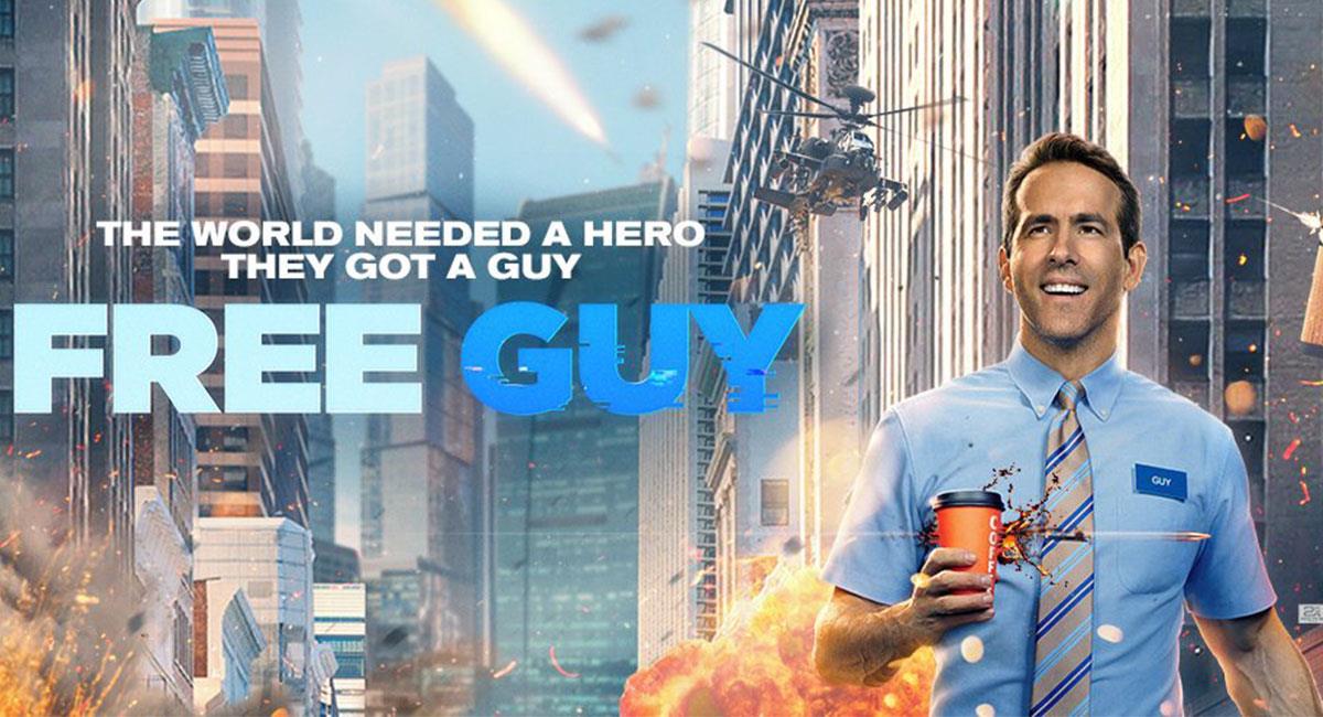 "Free Guy" con Ryan Reynolds, era una de las últimas películas que quedaban para 2020. Foto: Twitter @FreeGuyMovie