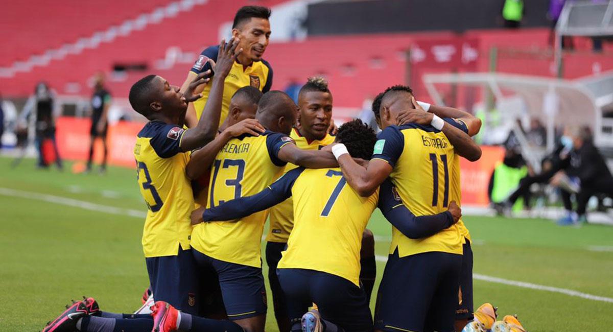 Ecuador derrotó a Uruguay en la segunda fecha de las Eliminatorias a Qatar 2022. Foto: Twitter @LaTri