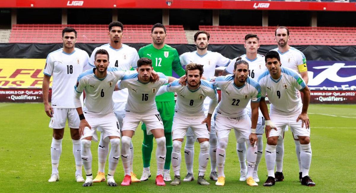 Uruguay consiguió tres puntos de seis posibles en las pasadas fechas de la Eliminatoria. Foto: Twitter @Uruguay