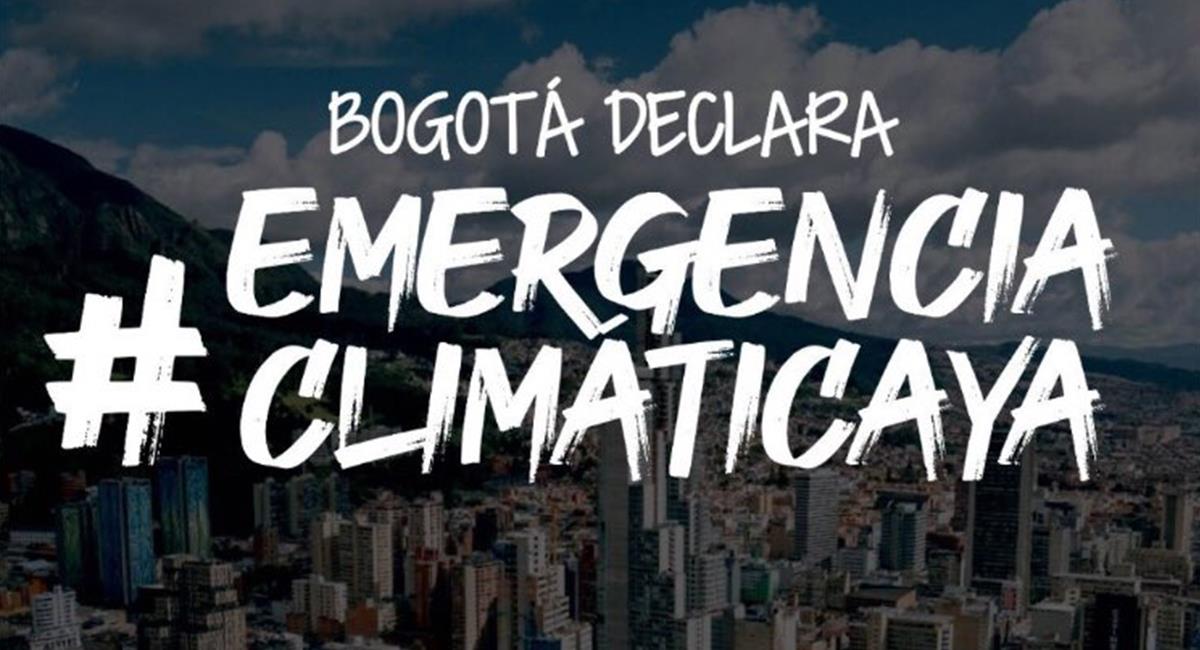 Concejo de Bogotá declara la emergencia climática en la capital. Foto: Twitter @VargasSilvaMV