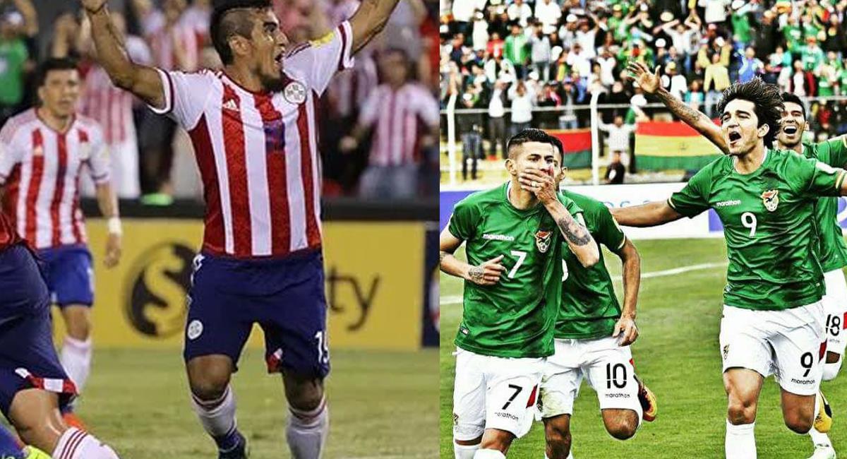 La selección paraguaya de fútbol se encuentra invicta en su casa jugando contra Bolivia por eliminatorias. Foto: Facebook Selección Paraguaya de Fútbol/Selección Boliviana