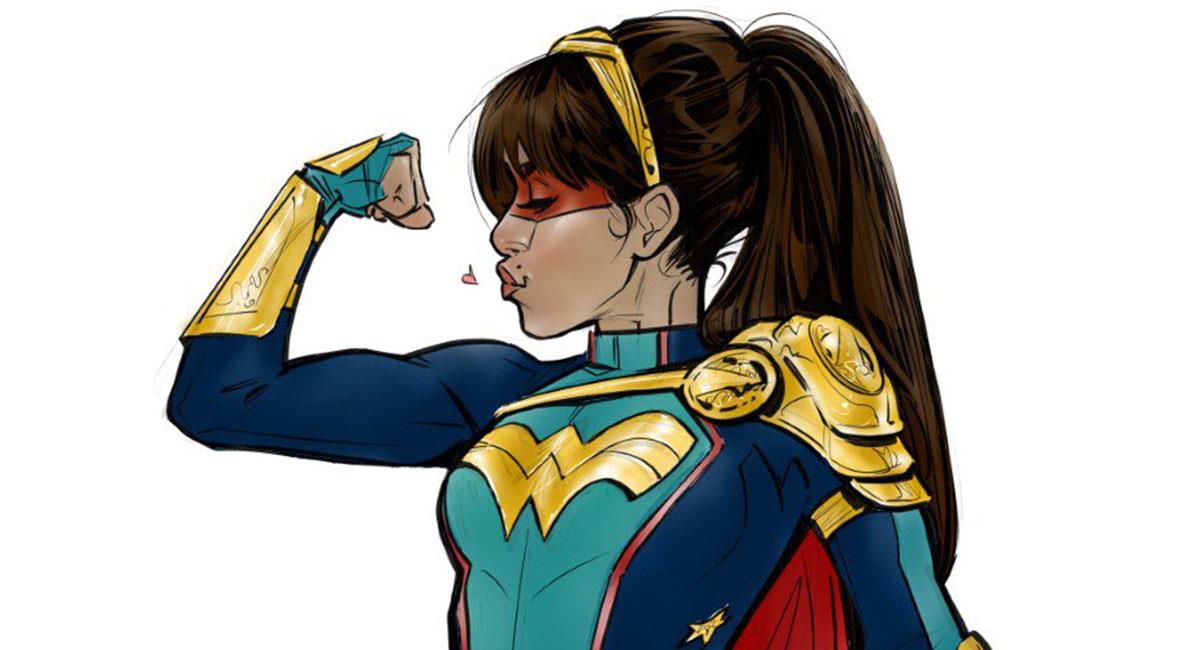 Yara Flor, más conocida como "Wonder Girl", es uno de los nuevos personajes de DC Cómics. Foto: Twitter @DCWonderWoman