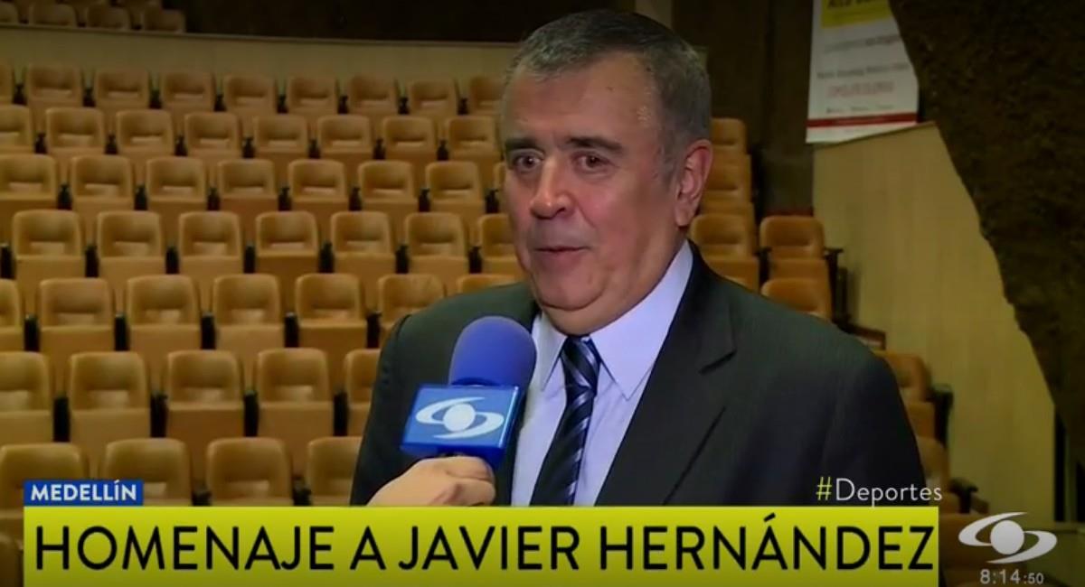 Javier Hernández Bonnet le responde a James y a la Federación Colombiana de Fútbol. Foto: Youtube Gol Caracol