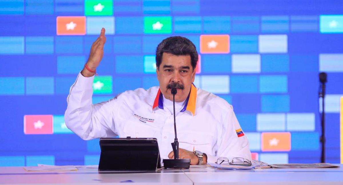 Maduro habla de financiación de gobiernos para ir en contra de Venezuela. Foto: Twitter @NicolasMaduro