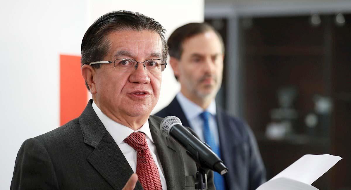 Fernando Ruíz, ministro de Salud de Colombia. Foto: EFE