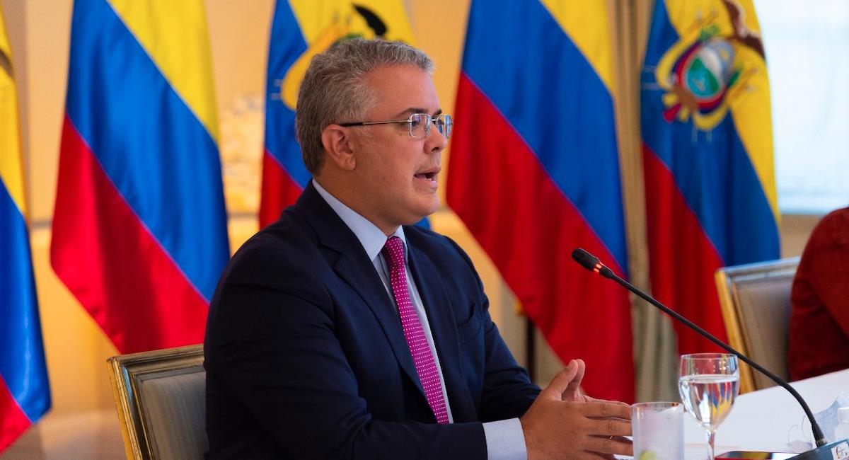 Duque asegura que apoyará incondicionalmente el ingreso de Ecuador a la Alianza. Foto: Twitter @IvanDuque
