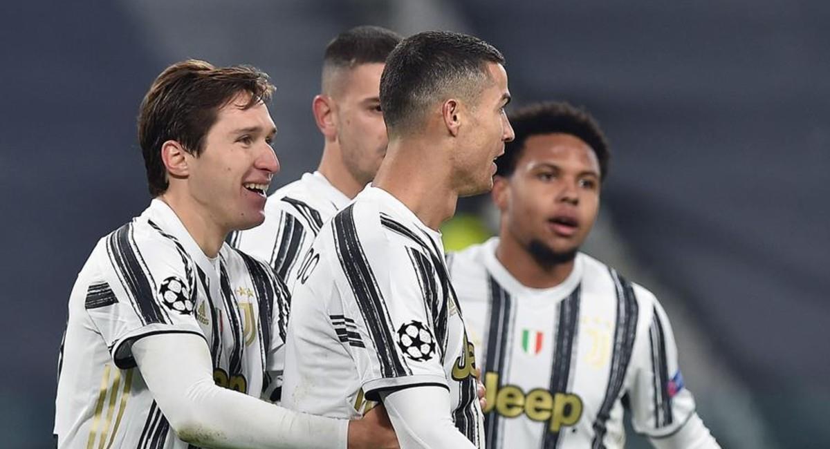Cristiano Ronaldo anotó en la victoria de Juventus en Champions. Foto: EFE
