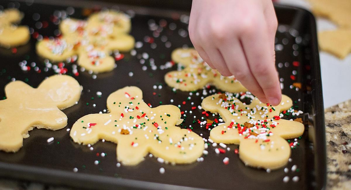 Las galletas navideñas se pueden preservar en 'bolsitas' herméticas hasta por 5 días. Foto: Pixabay