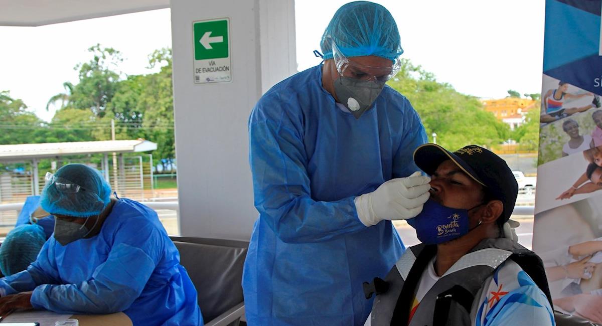 Colombia se acerca al millón y medio de casos de coronavirus. Foto: EFE