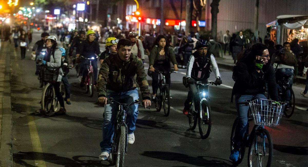 Claudia López, alcaldesa de Bogotá, canceló la ciclovía nocturna planeada para el jueves 10 de diciembre. Foto: Facebook Citytv