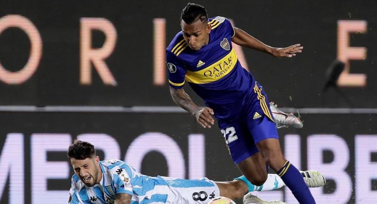Boca Juniors cayó en el partido de ida ante Racing. Foto: EFE