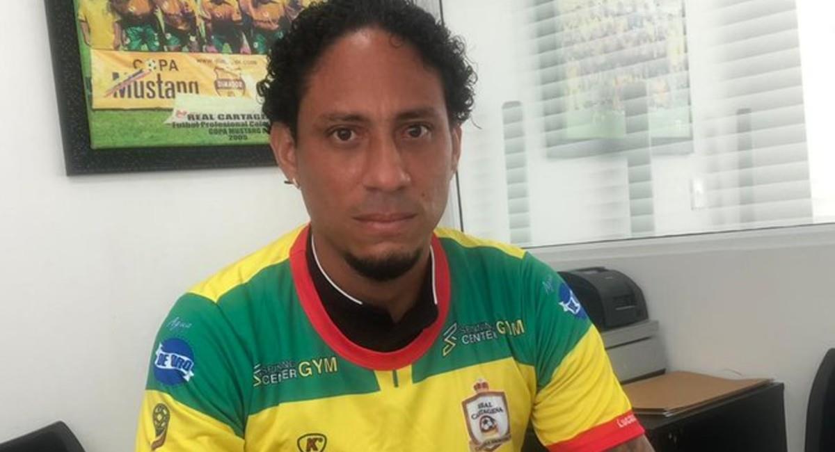 Juan Pablo Pino, nuevo jugador de Real Cartagena. Foto: Twitter @RealCartagena