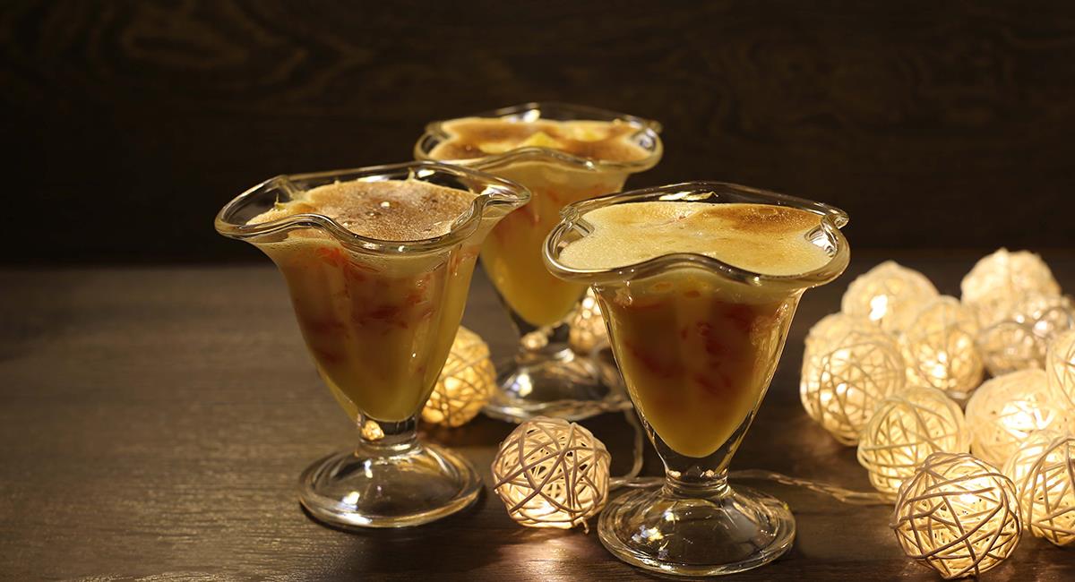 El sabajón es una bebida tradicional colombiana ideal para compartir en fechas decembrinas. Foto: Shutterstock