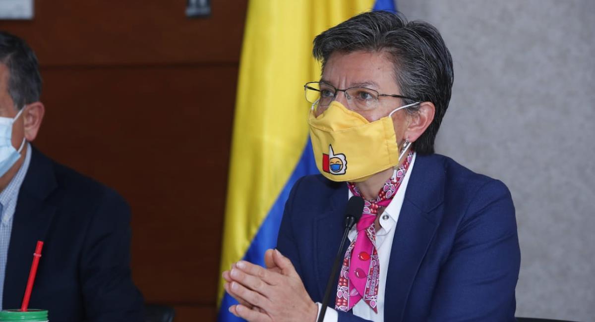 Claudia López decreta ley seca total para fiesta de fin de año. Foto: Alcaldía de Bogotá
