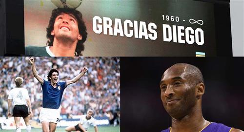 Maradona, Kobe Bryant y Paolo Rossi, tres leyendas que se llevó el 2020