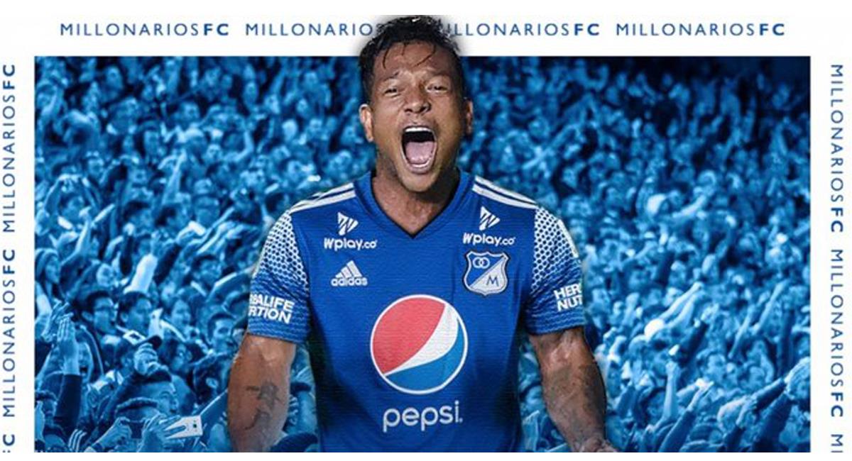 El boyacense Fredy Guarín es el flamante refuerzo de Millonarios para la Liga BetPlay I 2021. Foto: Twitter @PublimetroCol
