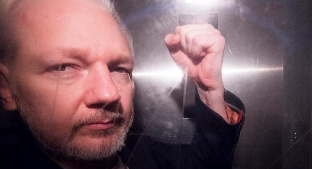 Julian Assange, acusado por revelaciones de WikiLeaks. Foto: EFE