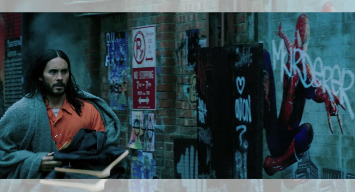 Jared Leto protagoniza "Morbius", ubicada dentro del mundo de "Spider-Man". Foto: Youtube Captura canal Fandango Latam