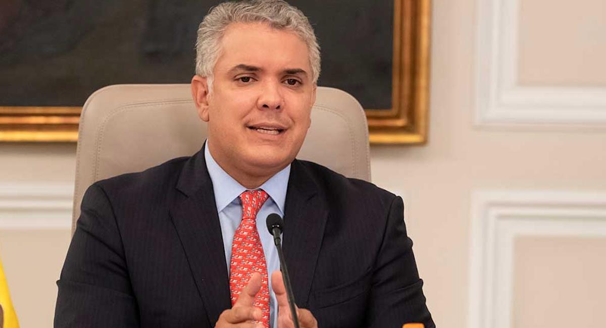Duque asegura que la pandemia no se irá en 2021. Foto: Presidencia de Colombia