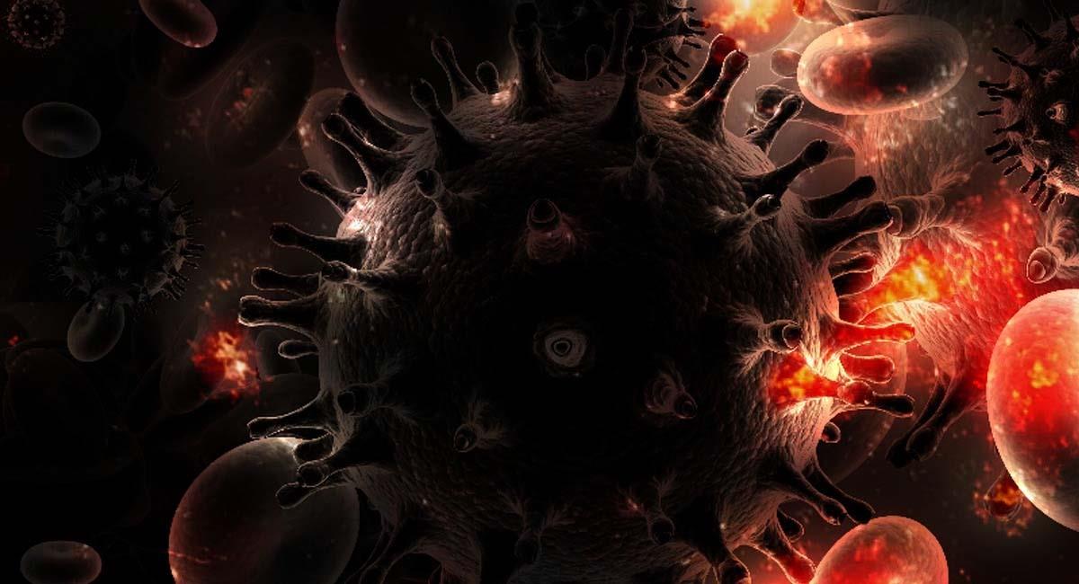 Representación del Virus de Inmunodeficiencia Humana (VIH). Foto: EFE
