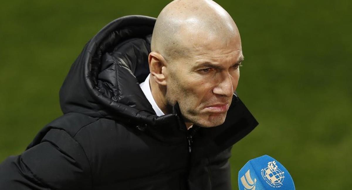 Zinedine Zidane, técnico de la Selección Colombia. Foto: EFE
