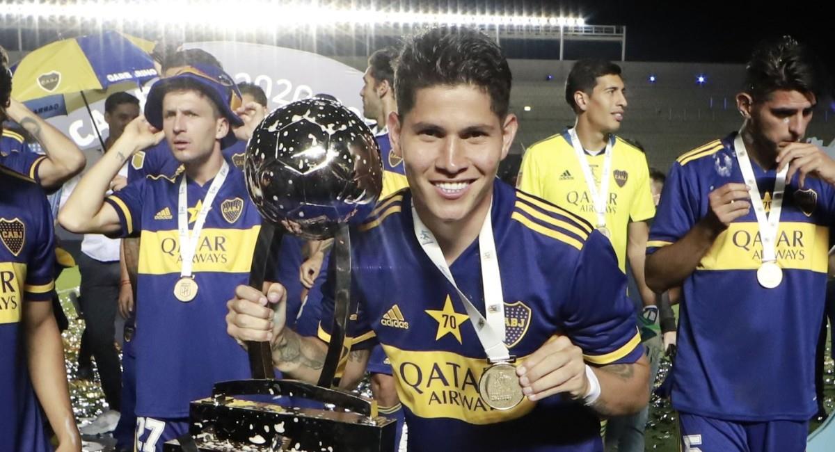 Jorman Campuzano es uno de los que suena para salir de Boca Juniors. Foto: Twitter @BocaJrsOficial