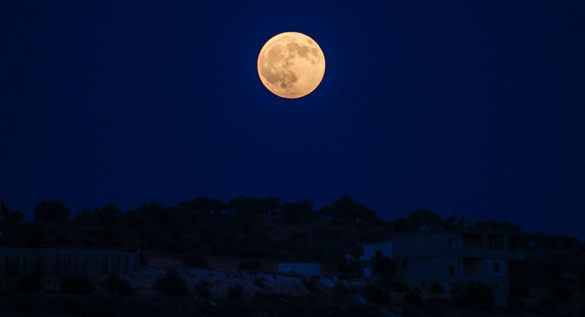 La primera Luna Llena del 2021 lleva el nombre de los lobos. Foto: Pixabay
