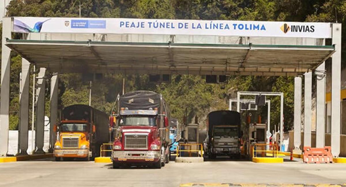 Autoridades esperan que este sea el último cierre del Túnel de la Línea. Foto: Twitter @MinTransporteCO.