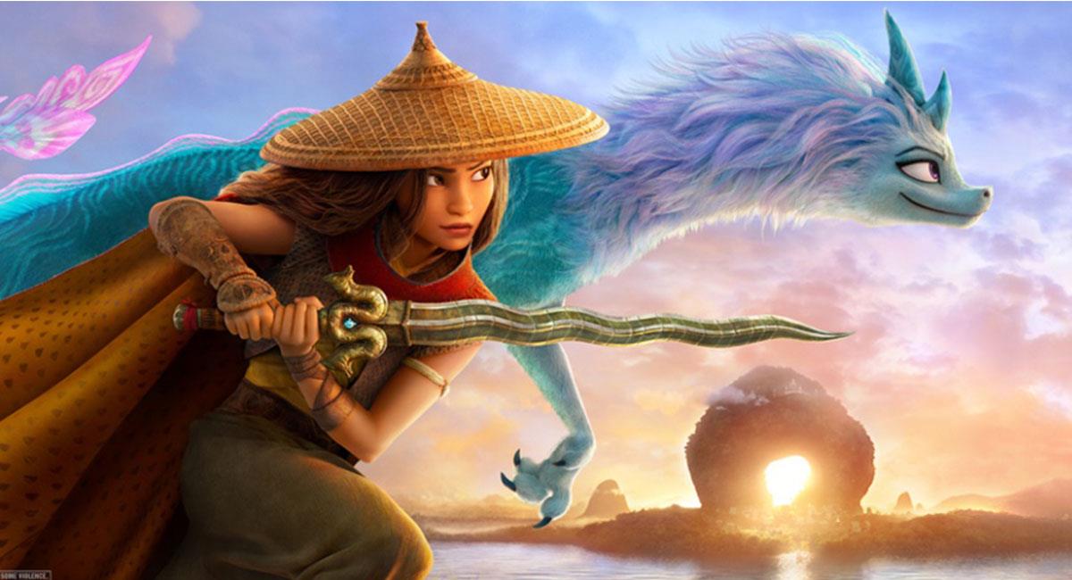 "Raya y el último dragón" es la próxima cinta de Disney que llegará a los cines. Foto: Twitter @DisneyRaya