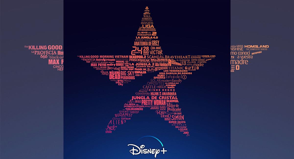 Star se estrenará en Latinoamérica a mediados del 2021 como una plataforma independiente de Disney+. Foto: Twitter @DisneyPlusES
