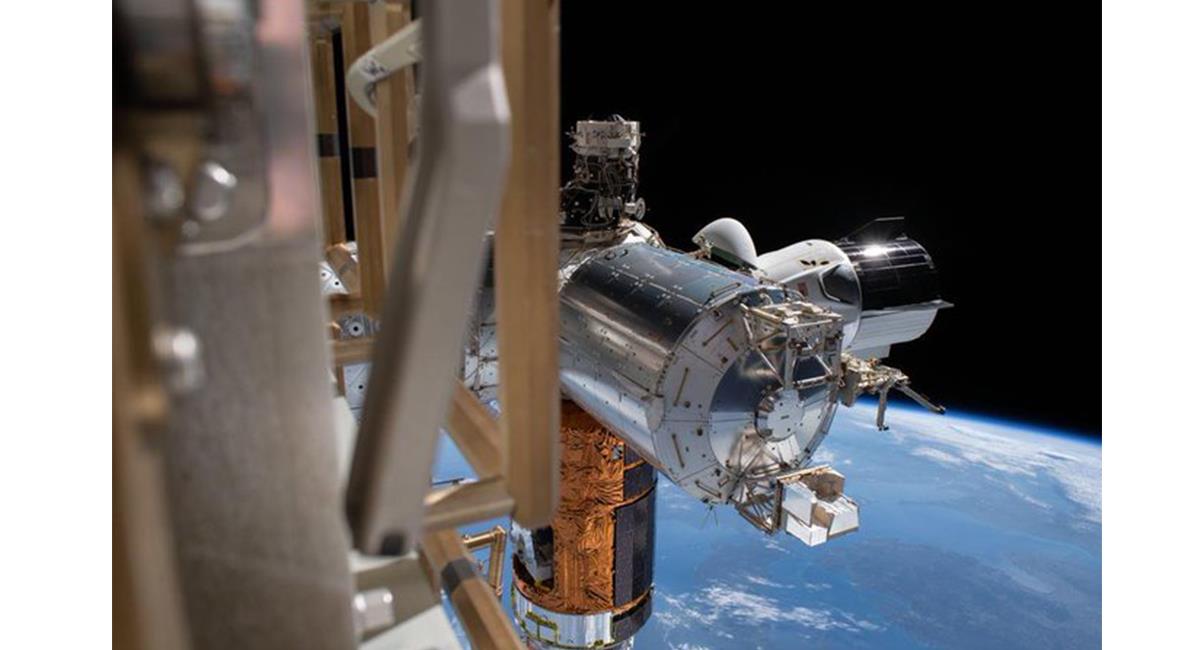 Los astronautas cumplieron con labores de mantenimiento de la plataforma. Foto: Twitter @ESA
