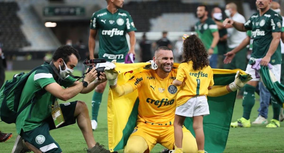 Palmeiras campeón de la Copa Libertadores. Foto: Twitter Prensa redes Copa Libertadores.
