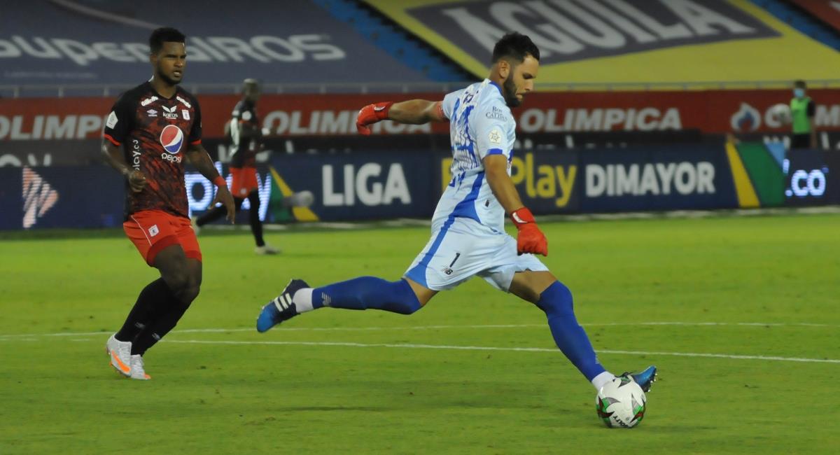 Junior venció al América con gol de Viera. Foto: Twitter Prensa redes Dimayor.